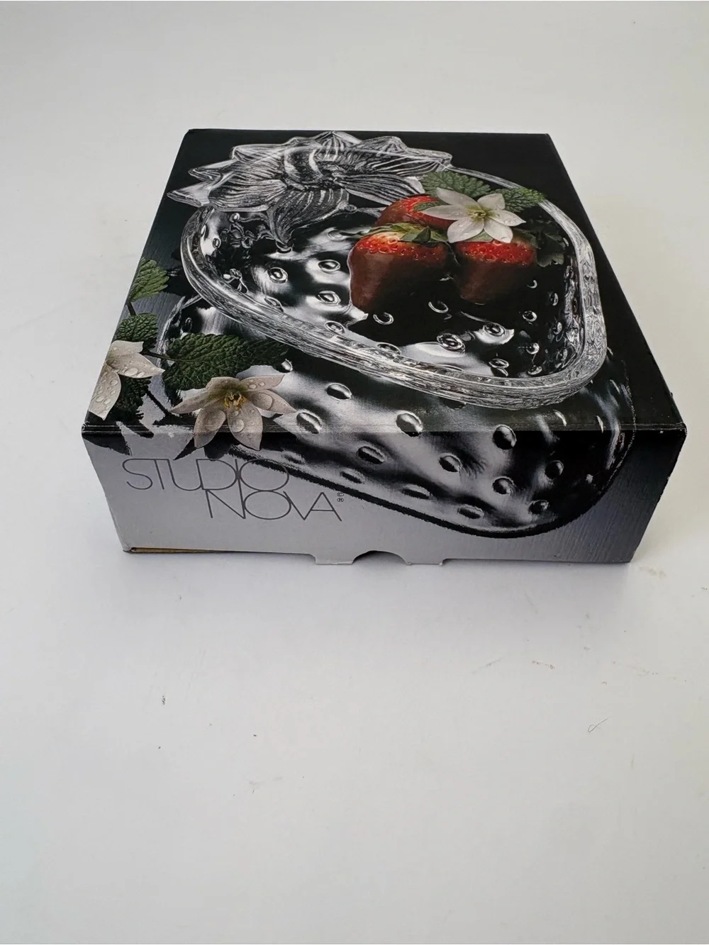 Vintage Mikasa Studio Nova “Strawberry Delight” Fruit Bowl or Candy Dish